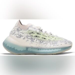 adidas Yeezy Boost 380 Alien Blue Primeknit Camouflage Low Top Sneakers